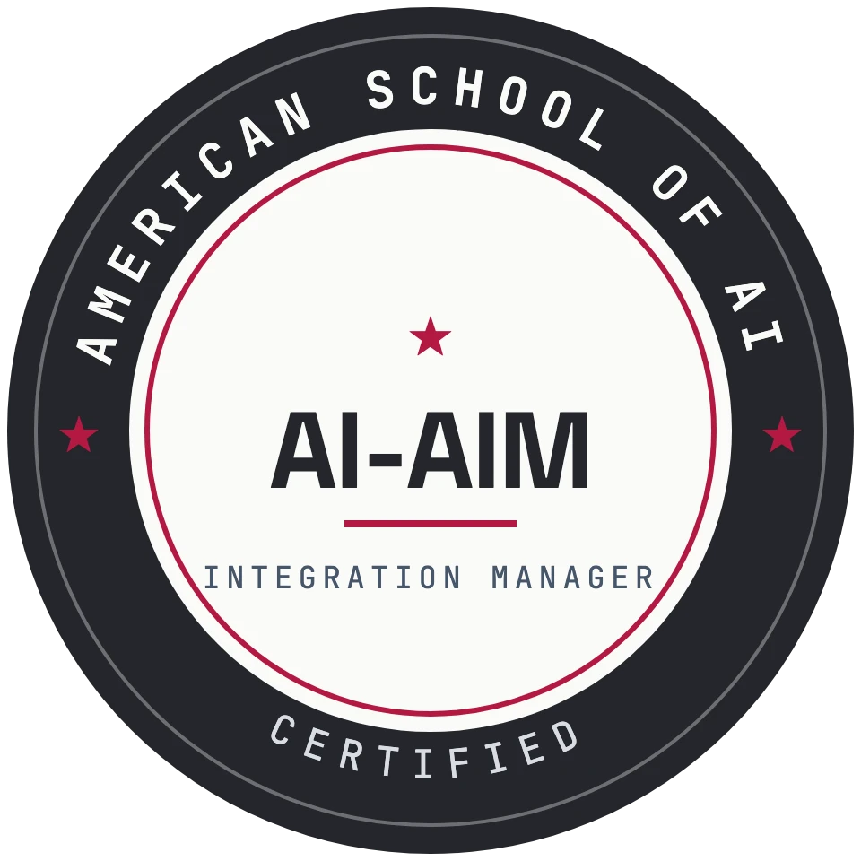 Certified AI Integration Manager badge