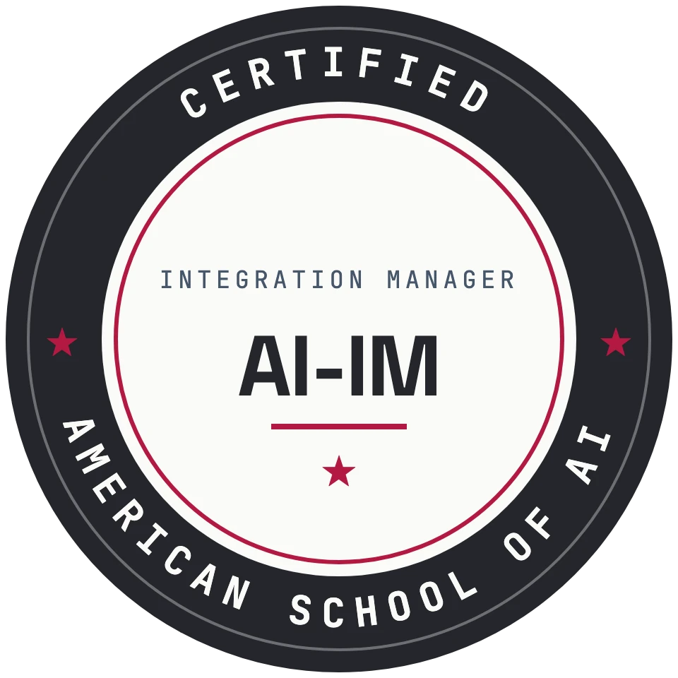 Certified AI Integration Manager badge
