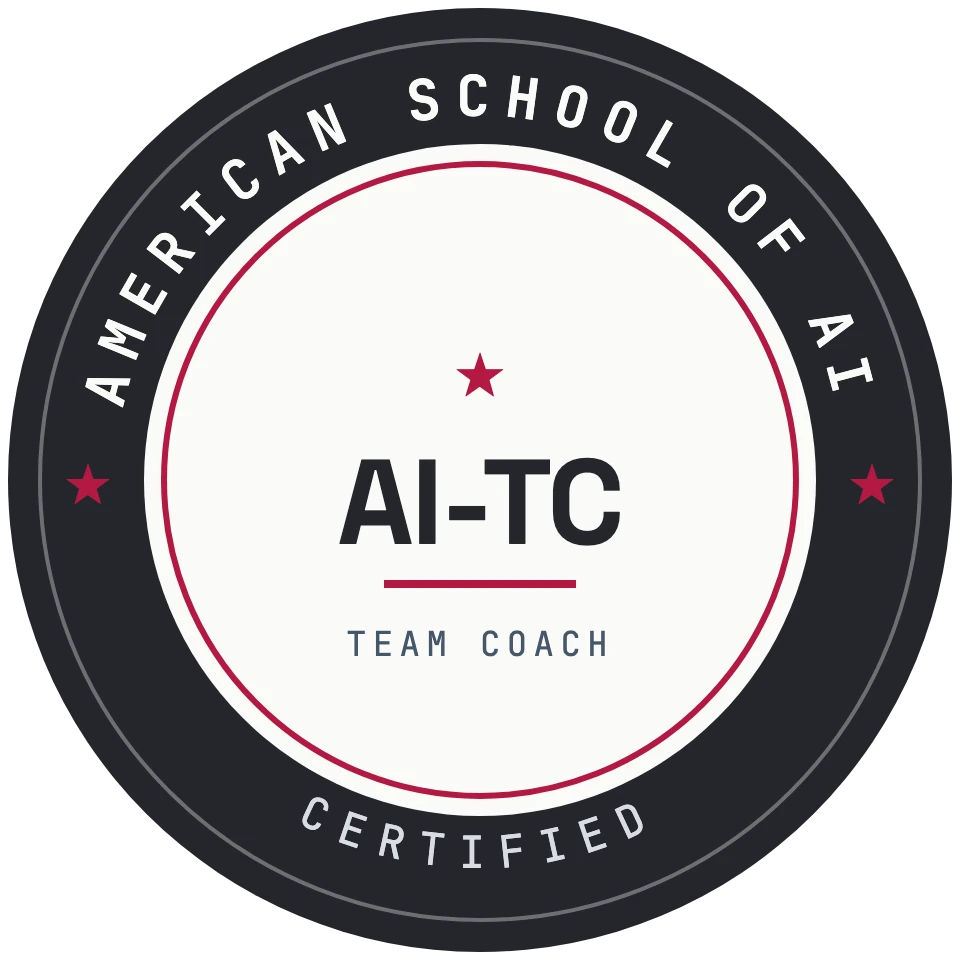 Certified AI Team Coach badge