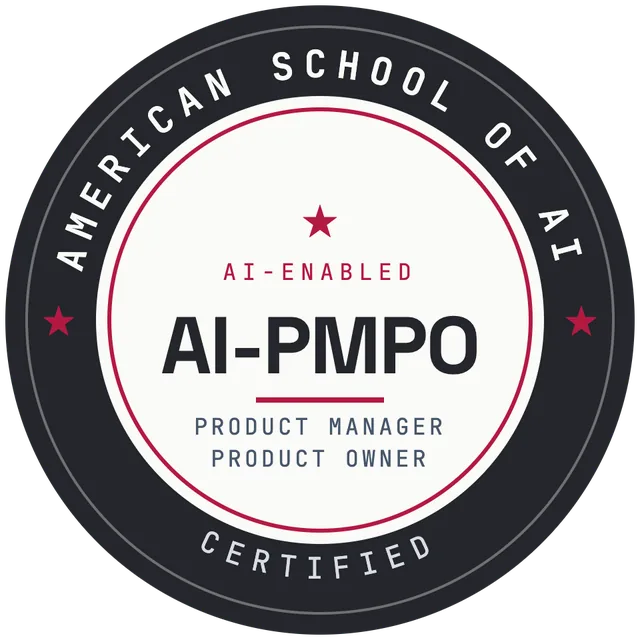 AI-PMPO certification badge